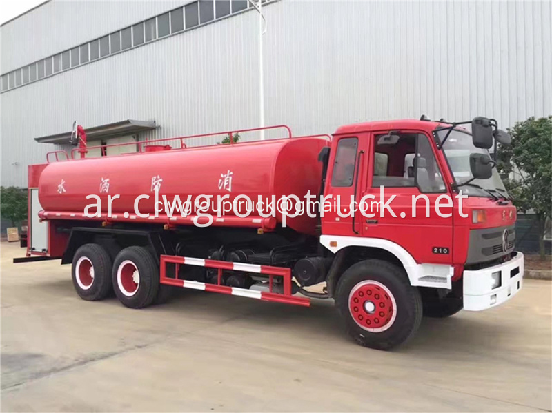 Dongfeng 6x2 Water Tanker Truck 5